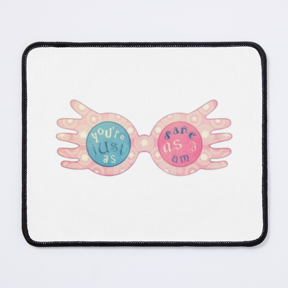 Mouse Pad You Are Just As Sane Wizard Glasses 11.8 X 9.8 Inch Computer Mat Gaming Office Mousepad 7802738136371