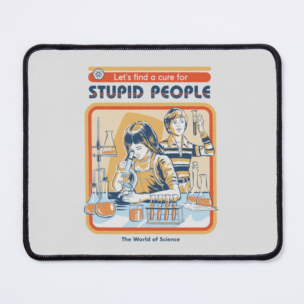 Mouse Pad A Cure For Stupid People 11.8 X 9.8 Inch Computer Mat Gaming Office Mousepad 7802738121391