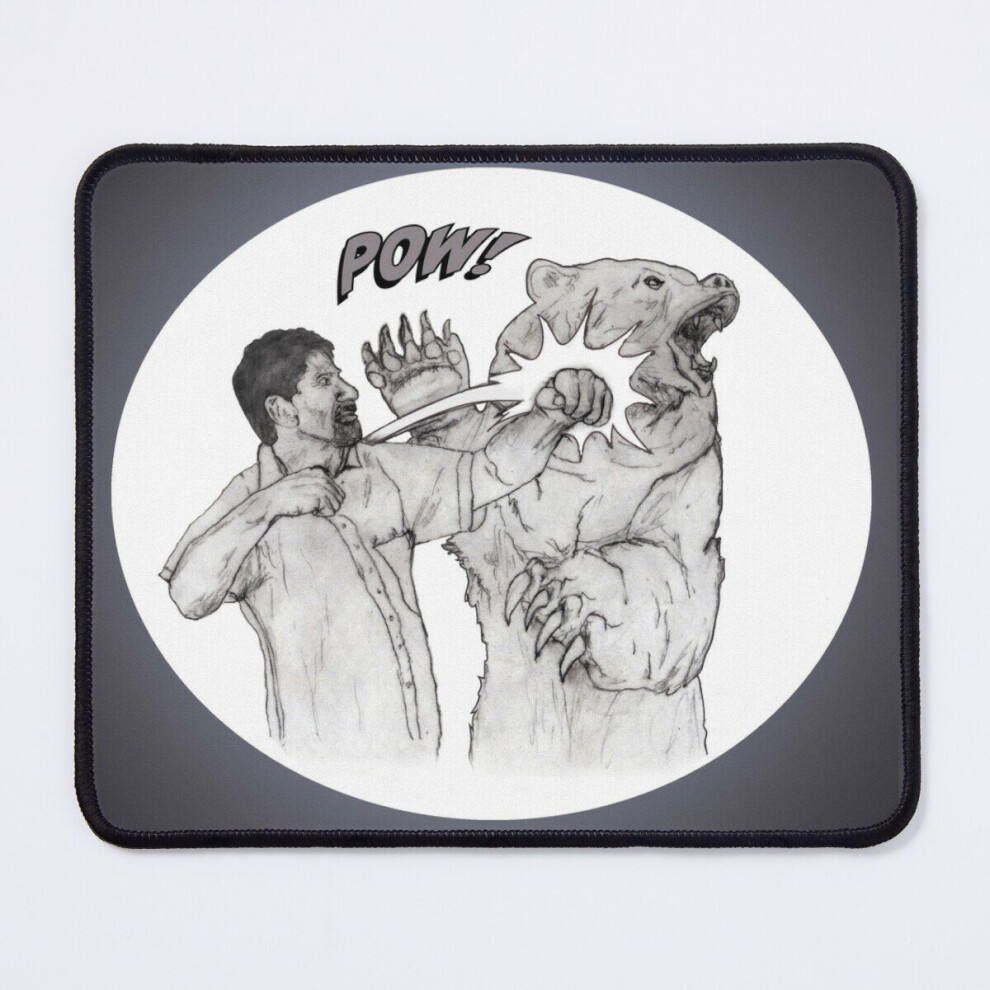 Mouse Pad How To Fight A Bear 11.8 X 9.8 Inch Computer Mat Gaming Office Mousepad 7802738208870