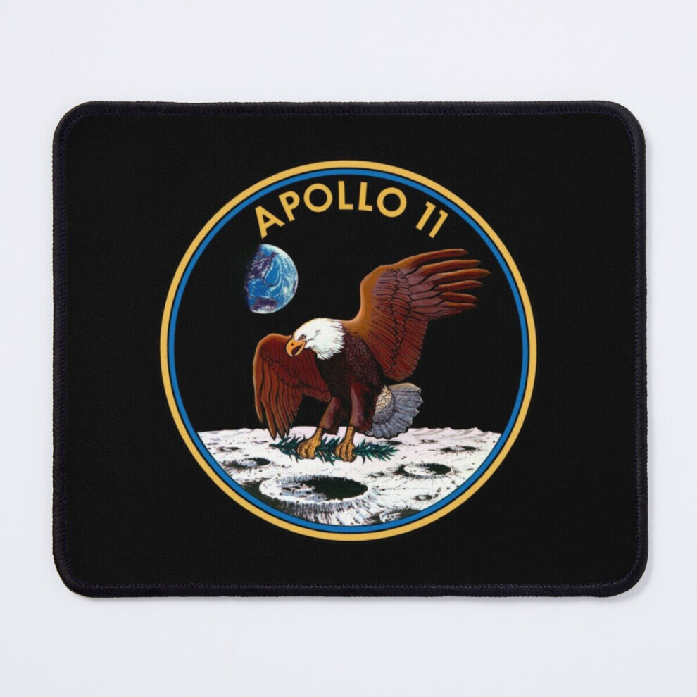 Mouse Pad Apollo 11 Logo 11.8 X 9.8 Inch Computer Mat Gaming Office Mousepad 7802738147933