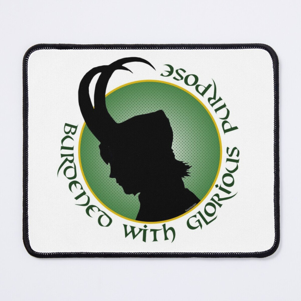 Mouse Pad Burdened With Glorious Purpose 11.8 X 9.8 Inch Computer Mat Gaming Office Mousepad 7802738177671