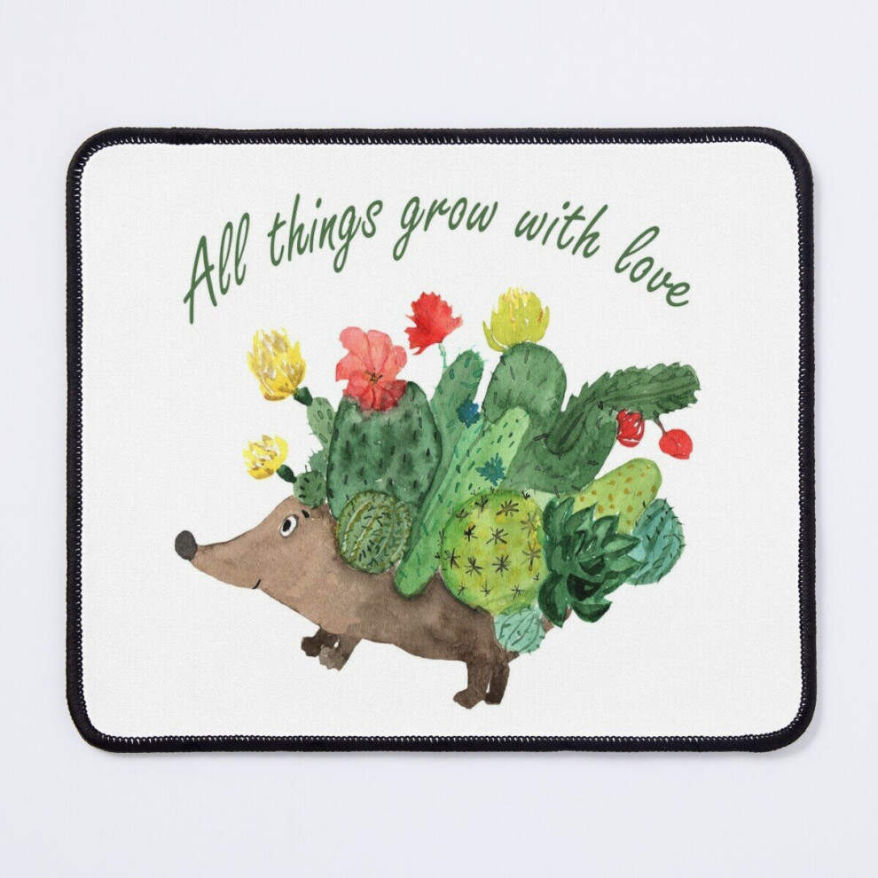Mouse Pad Cactus Hedgehog 11.8 X 9.8 Inch Computer Mat Gaming Office Mousepad 7802738148589