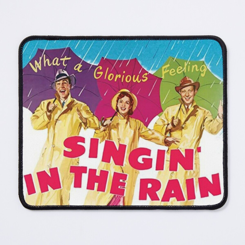 Mouse Pad Singing In The Rain 11.8 X 9.8 Inch Computer Mat Gaming Office Mousepad 7802738184006