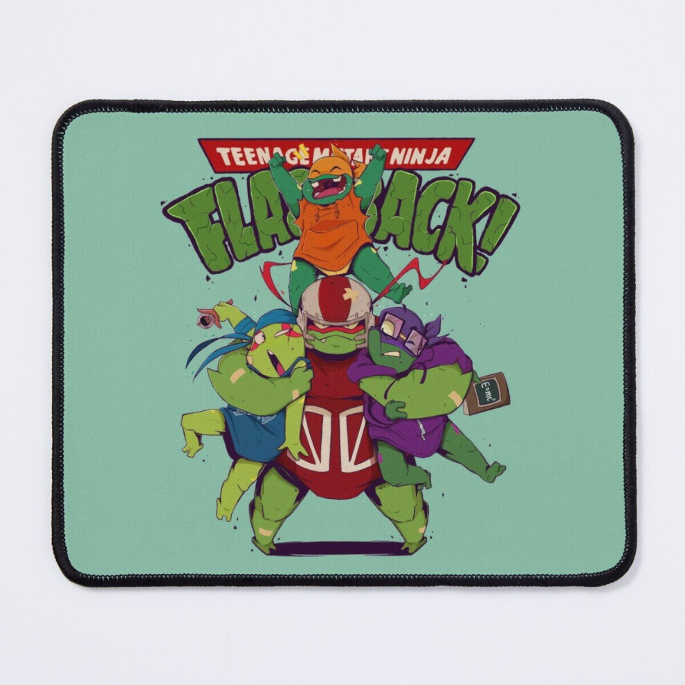 Mouse Pad Teenage Mutant Ninja Flashback! 11.8 X 9.8 Inch Computer Mat Gaming Office Mousepad 7802738141771