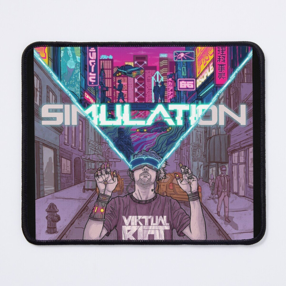 Mouse Pad Virtual Riot Disciple Simulation Ep Lp Album 2021 11.8 X 9.8 Inch Computer Mat Gaming Office Mousepad 7802738198355