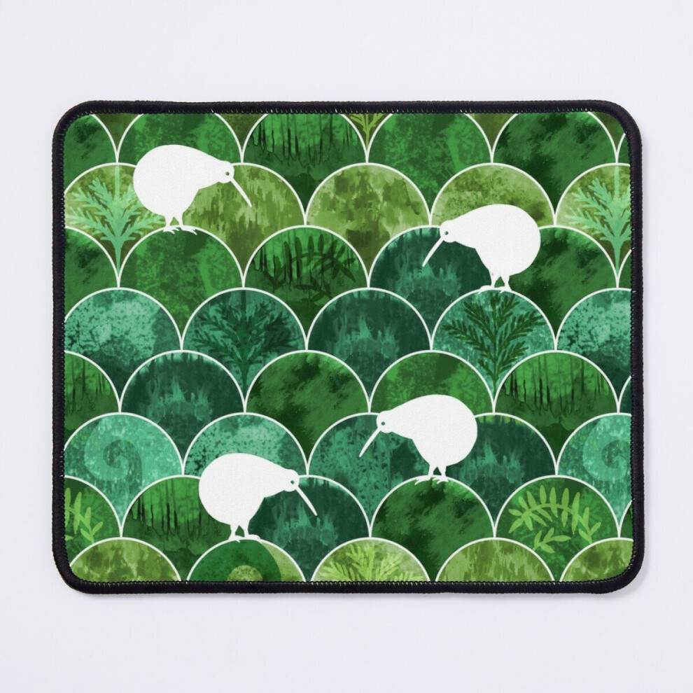 Mouse Pad Aotearoa - New Zealand Kiwis In The Underbrush 11.8 X 9.8 Inch Computer Mat Gaming Office Mousepad 7802738110937