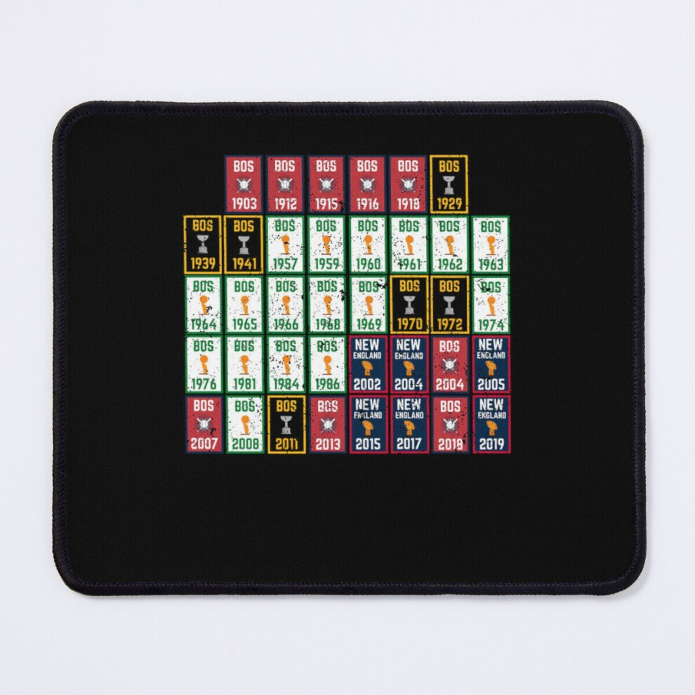 Mouse Pad Fan Of Fenway City Champions New England Boston Sports Championship Banner Title 11.8 X 9.8 Inch Computer Mat Gaming Office Mousepad 7802738168976