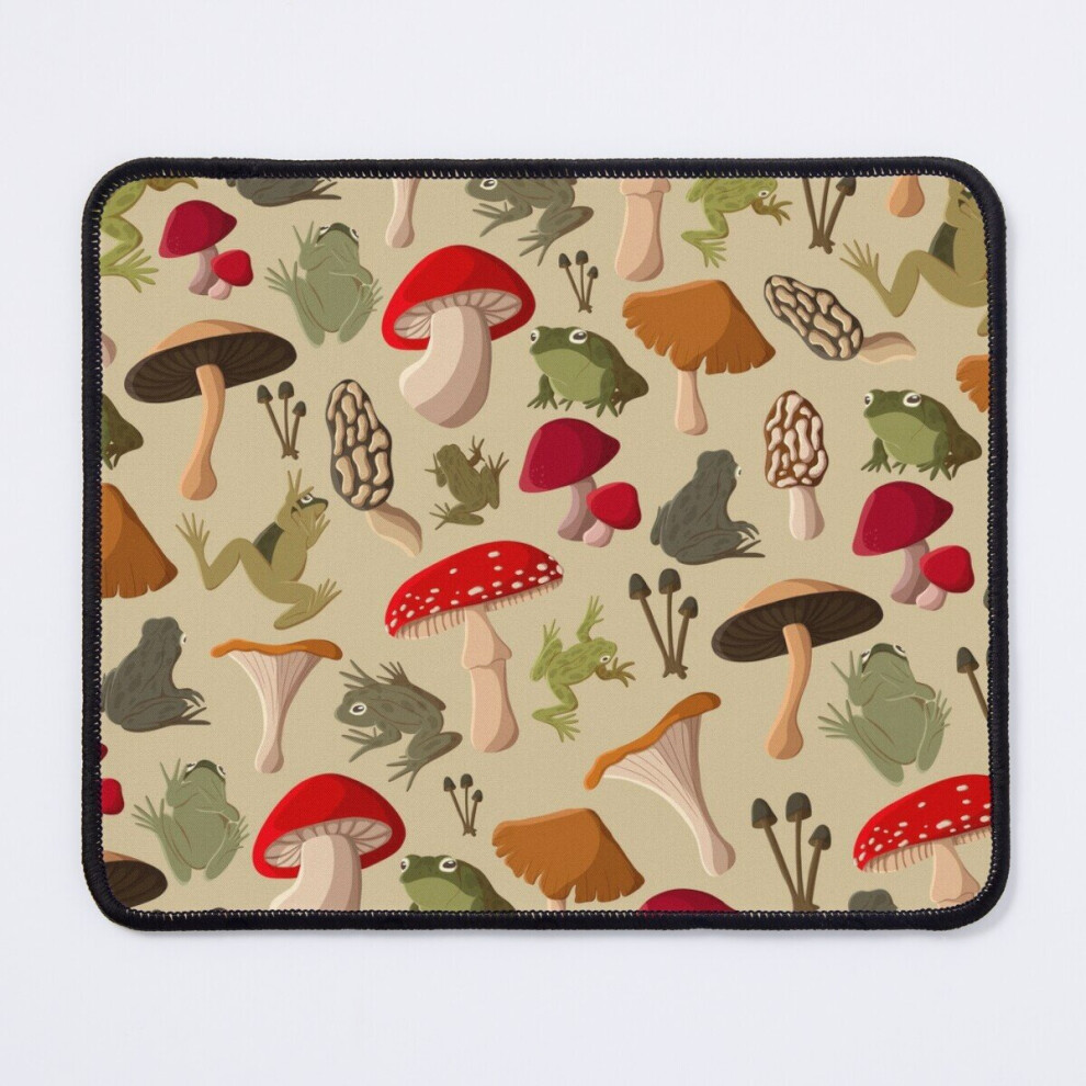 Mouse Pad Frogs And Mushrooms 11.8 X 9.8 Inch Computer Mat Gaming Office Mousepad 7802738139716