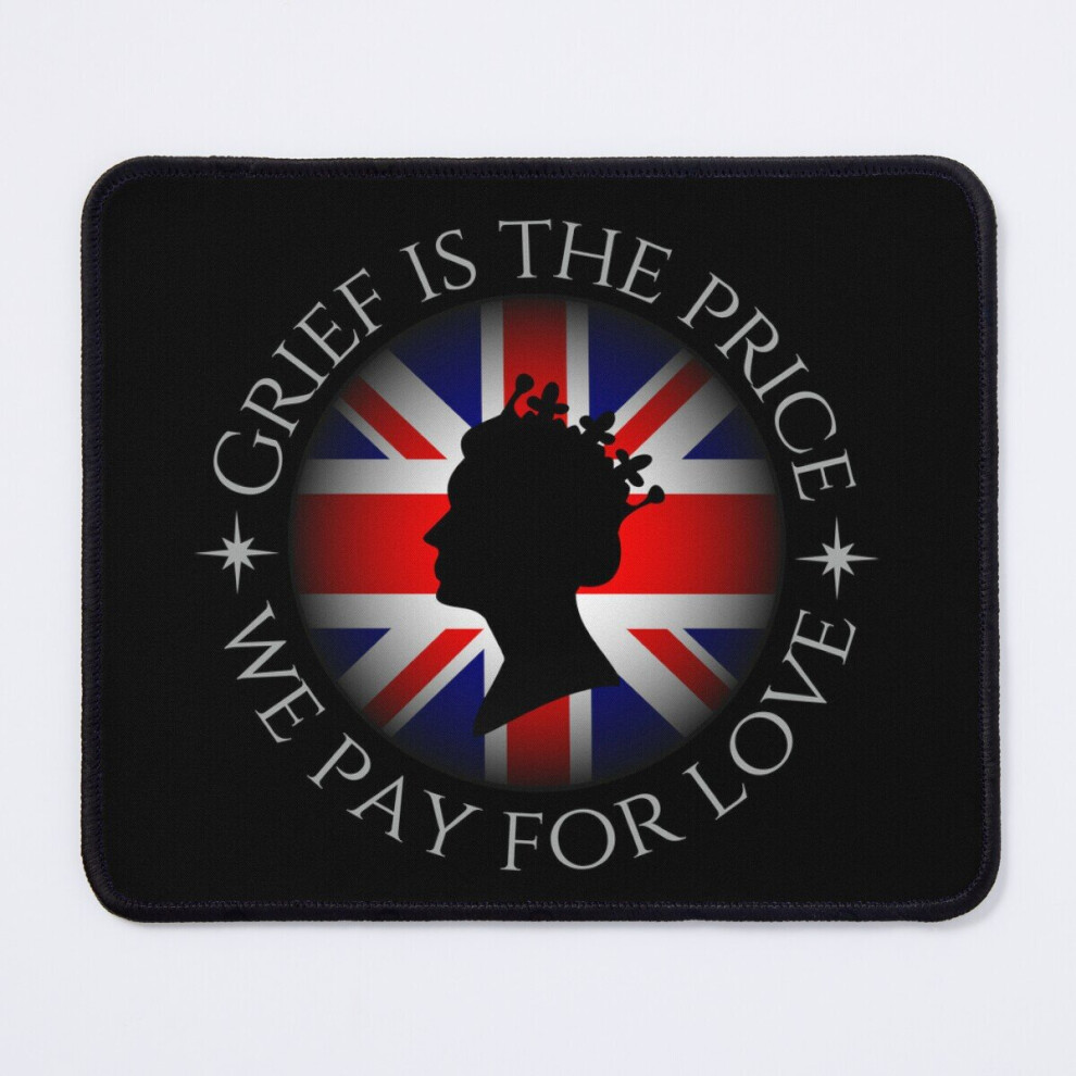 Mouse Pad Grief Is The Price We Pay For Love - Quote Queen Elizabeth Ii 11.8 X 9.8 Inch Computer Mat Gaming Office Mousepad 7802738173741