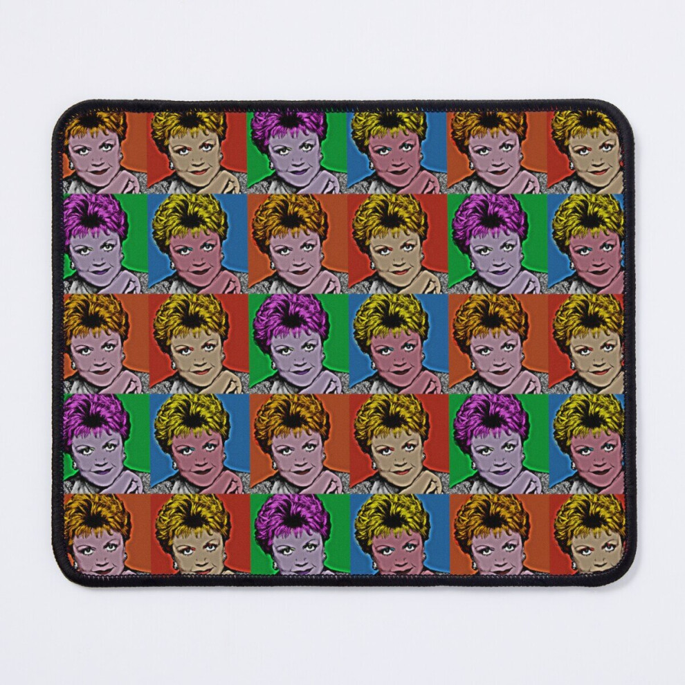Mouse Pad Jessica Fletcher In Pop Art Style Lithography 11.8 X 9.8 Inch Computer Mat Gaming Office Mousepad 7802738198904