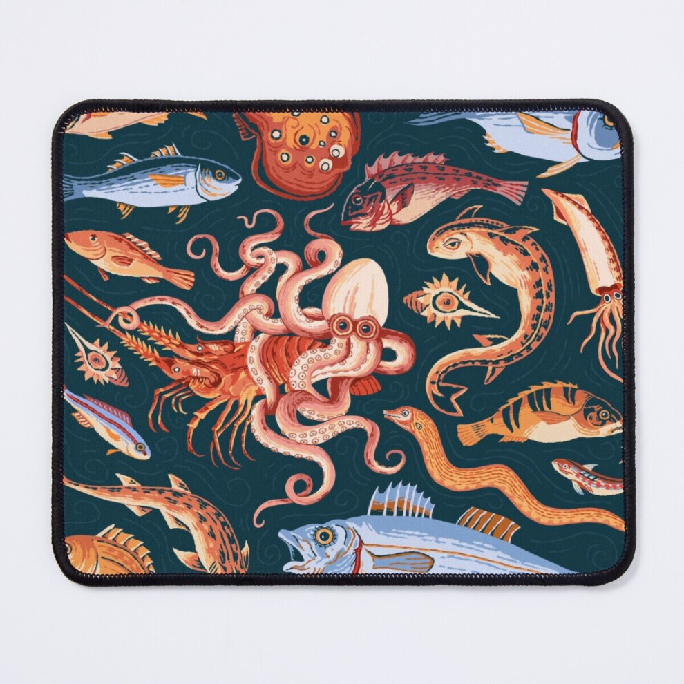 Mouse Pad Pompeii Marine Mosaic 11.8 X 9.8 Inch Computer Mat Gaming Office Mousepad 7802738110586