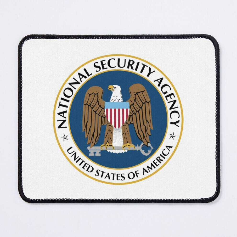 Mouse Pad National Security Agency Nsa 11.8 X 9.8 Inch Computer Mat Gaming Office Mousepad 7802738204032
