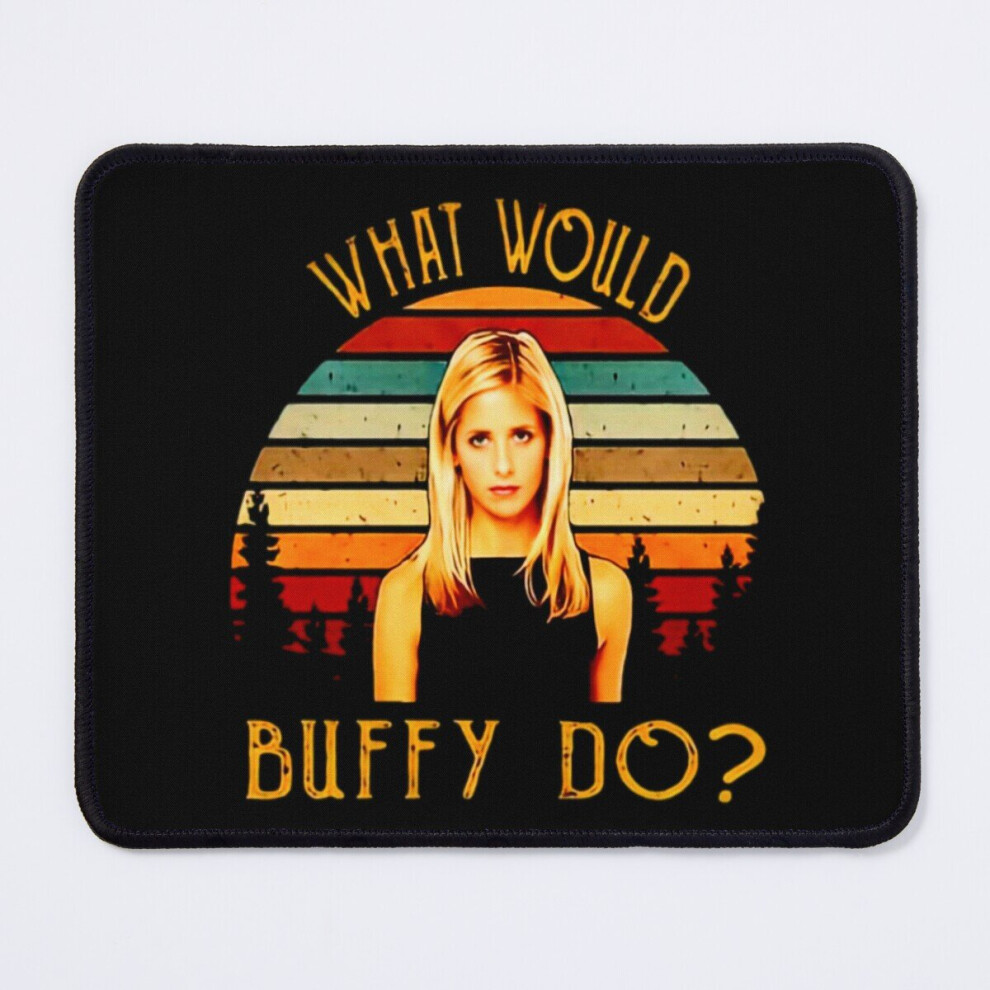 Mouse Pad What Would Buffy Do 11.8 X 9.8 Inch Computer Mat Gaming Office Mousepad 7802738161434