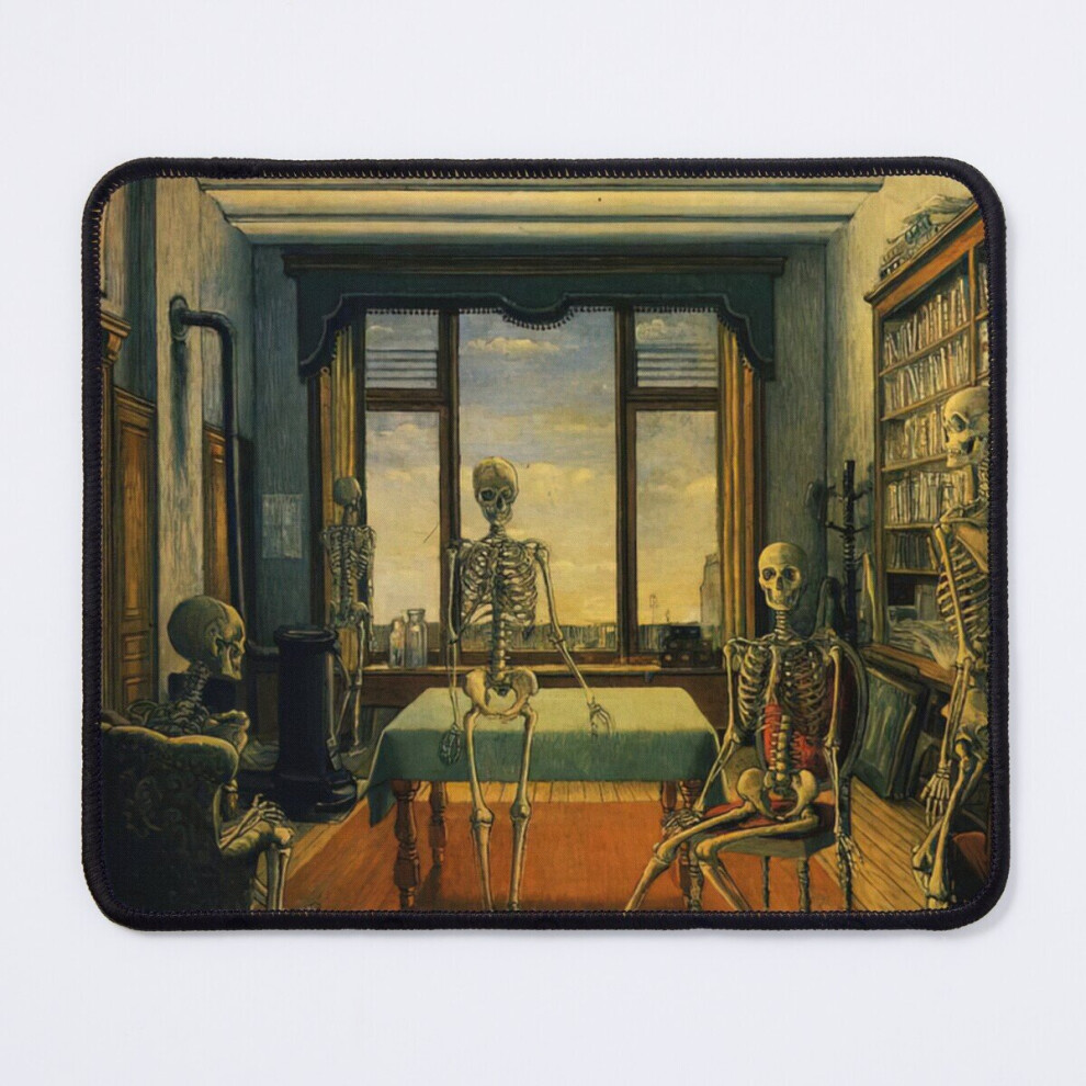 Mouse Pad Skeletons In An Office 11.8 X 9.8 Inch Computer Mat Gaming Office Mousepad 7802738136401