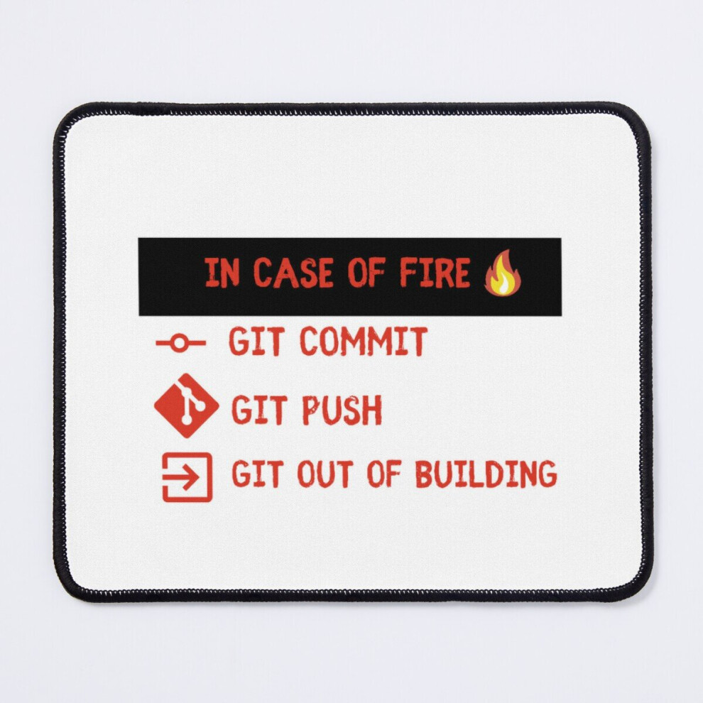 Mouse Pad Git Fire - Github 11.8 X 9.8 Inch Computer Mat Gaming Office Mousepad 7802738195866