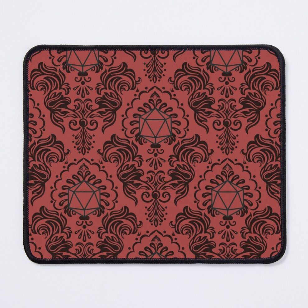 Mouse Pad D20 Damask 11.8 X 9.8 Inch Computer Mat Gaming Office Mousepad 7802738196849