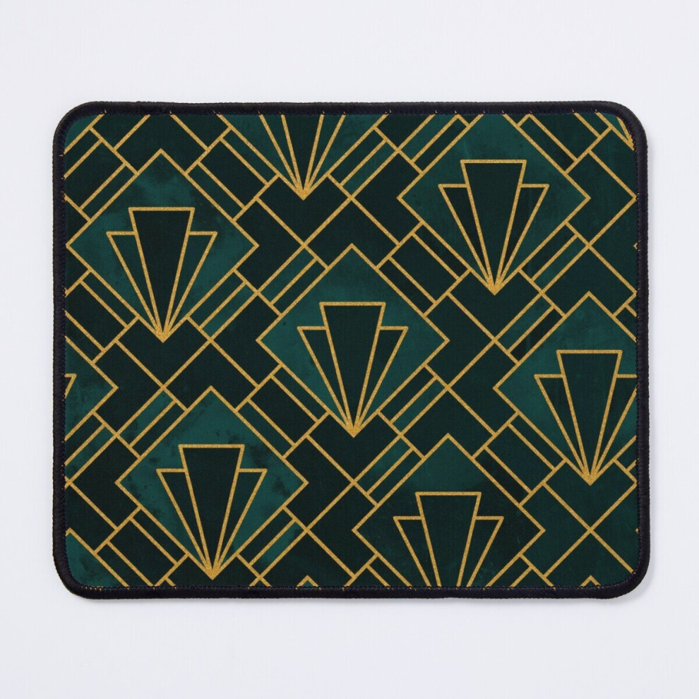 Mouse Pad Stone Art Deco 11.8 X 9.8 Inch Computer Mat Gaming Office Mousepad Green 7802738123906