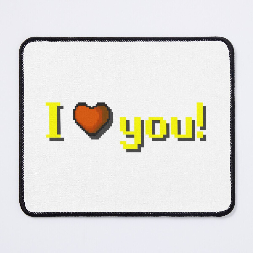 Mouse Pad Old School Runescape "I Love You" Gaming Print 11.8 X 9.8 Inch Computer Mat Gaming Office Mousepad 7802738196160