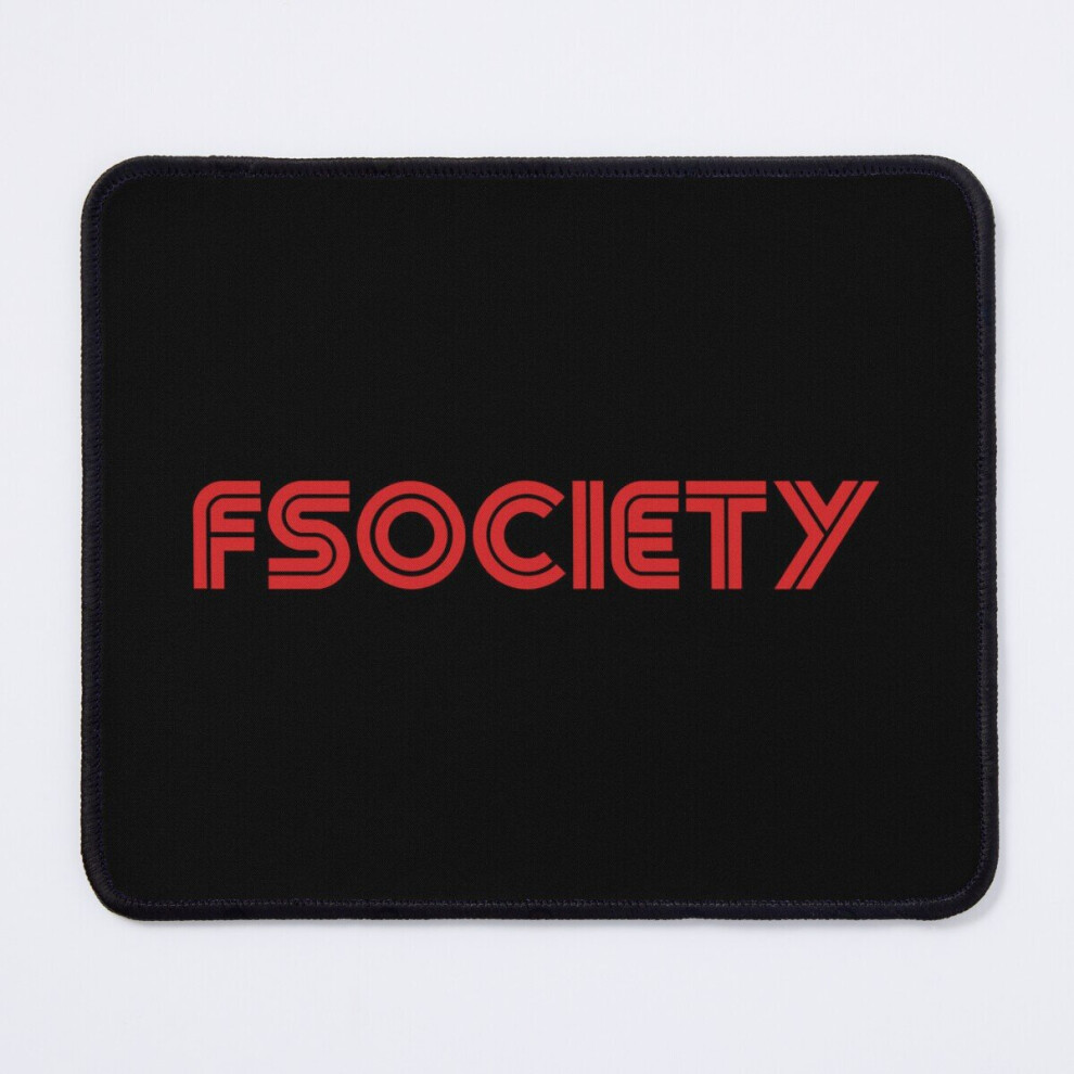 Mouse Pad Fsociety - And 11.8 X 9.8 Inch Computer Mat Gaming Office Mousepad Red/Black 7802738136463