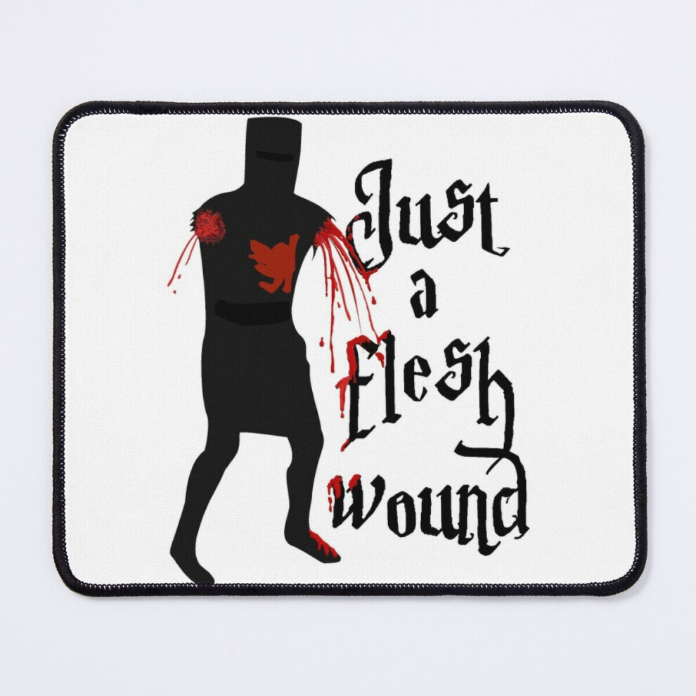 Mouse Pad Just A Flesh Wound 11.8 X 9.8 Inch Computer Mat Gaming Office Mousepad 7802738123913