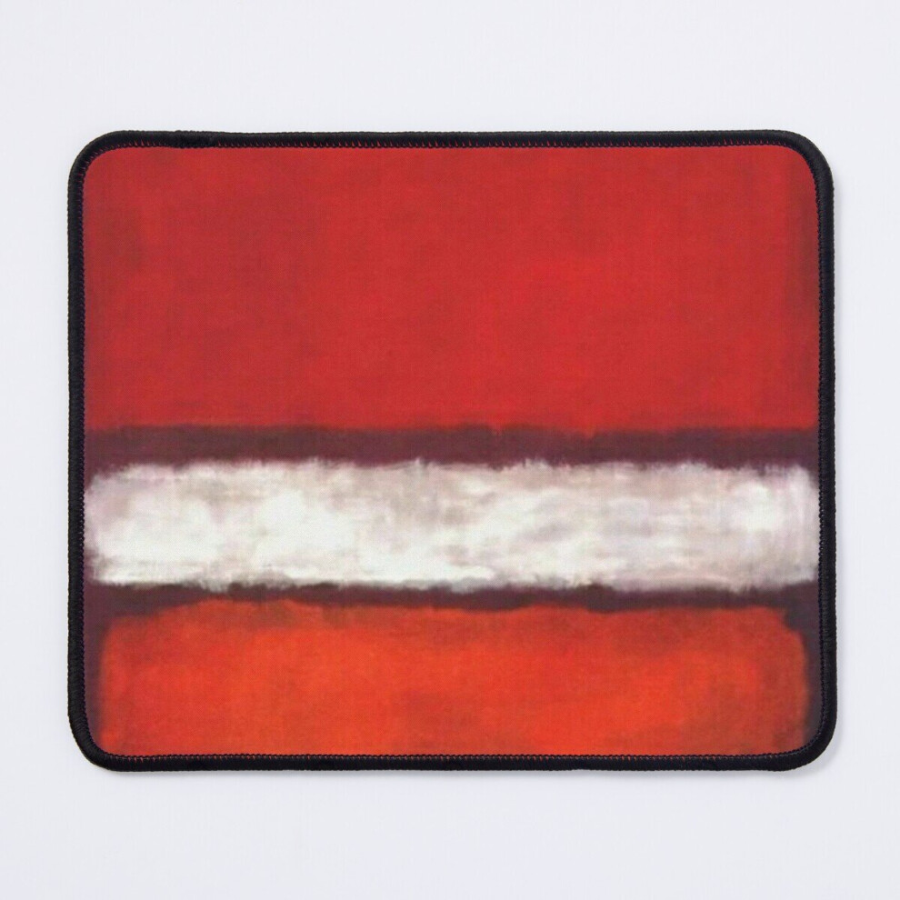 Mouse Pad Mark Rothko Painting, Artwork 11.8 X 9.8 Inch Computer Mat Gaming Office Mousepad Red/White/Black 7802738178548