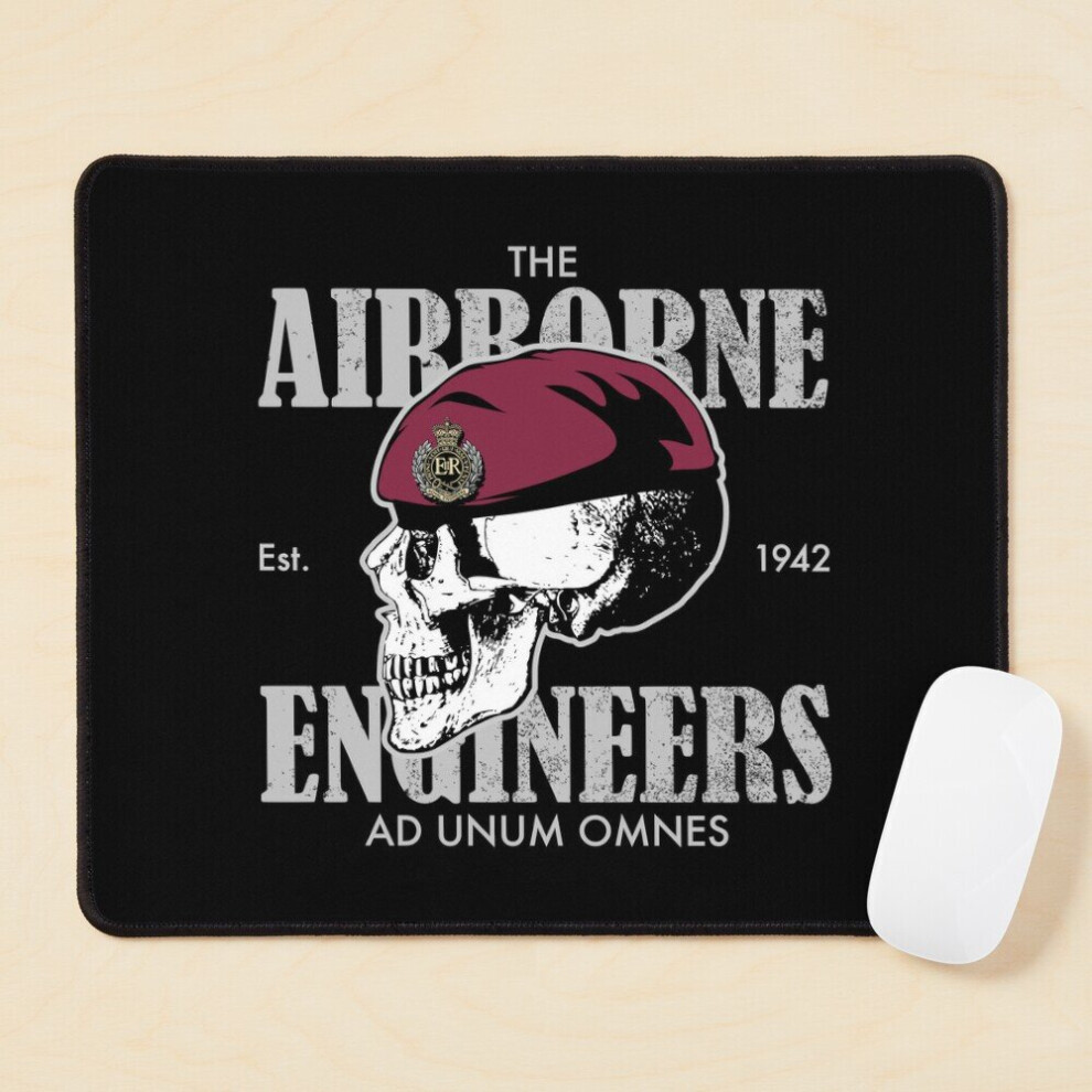 Mouse Pad Airborne Engineers (Distressed) 11.8 X 9.8 Inch Computer Mat Gaming Office Mousepad 7802738176988
