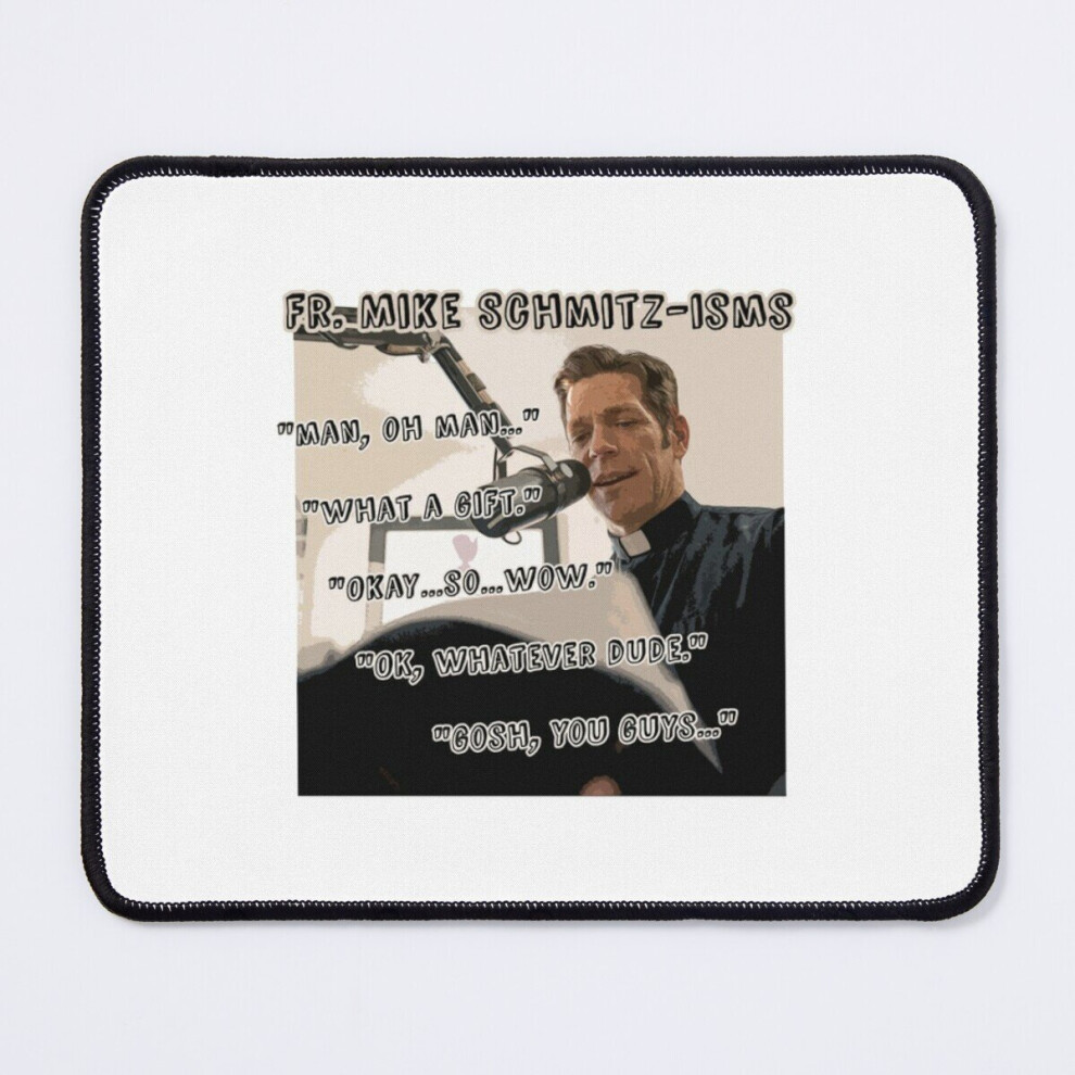 Mouse Pad Father Mike Schmitzfather Mike Schmitz 11.8 X 9.8 Inch Computer Mat Gaming Office Mousepad 7802738201796