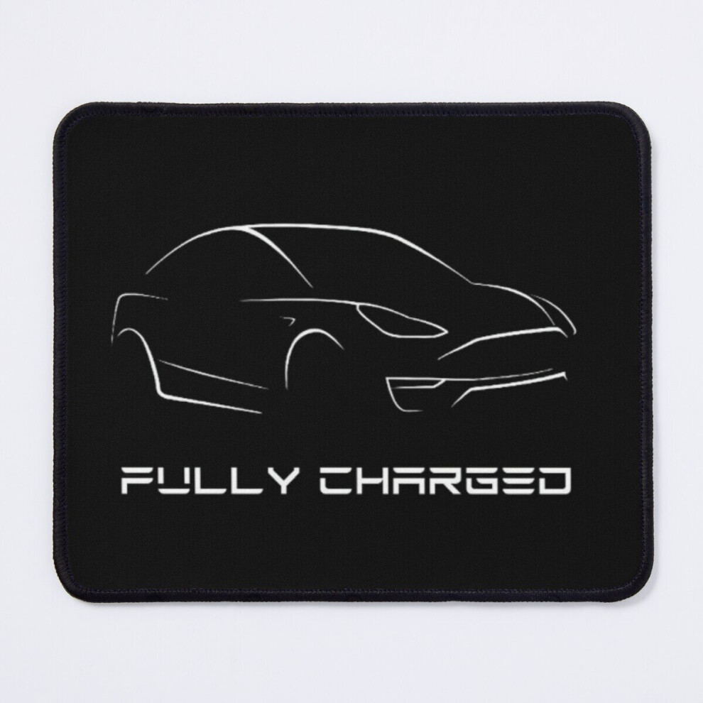 Mouse Pad Tesla Fully Charged 11.8 X 9.8 Inch Computer Mat Gaming Office Mousepad 7802738121452