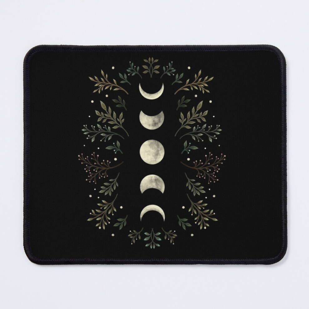 Mouse Pad Moonlit Garden-Olive 11.8 X 9.8 Inch Computer Mat Gaming Office Mousepad Green 7802738113907