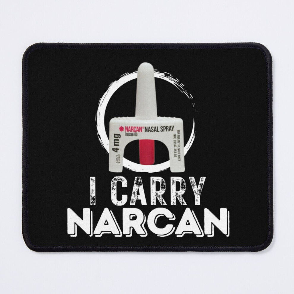 Mouse Pad I Carry Narcan 11.8 X 9.8 Inch Computer Mat Gaming Office Mousepad 7802738198676
