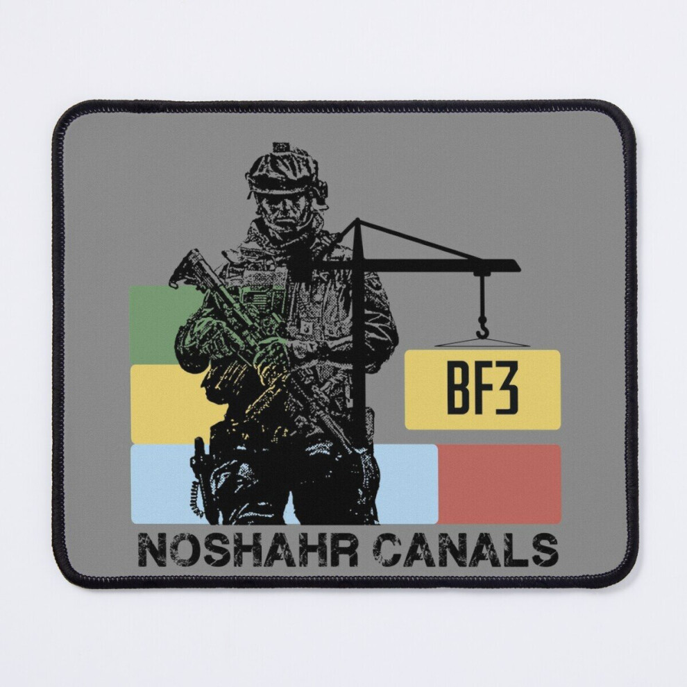Mouse Pad Bf3 Battlefield 3 Noshahr Canals 11.8 X 9.8 Inch Computer Mat Gaming Office Mousepad 7802738143102