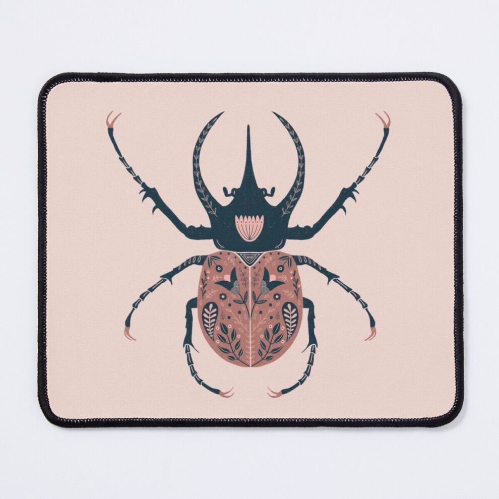 Mouse Pad Folksy Beetle 11.8 X 9.8 Inch Computer Mat Gaming Office Mousepad 7802738179323