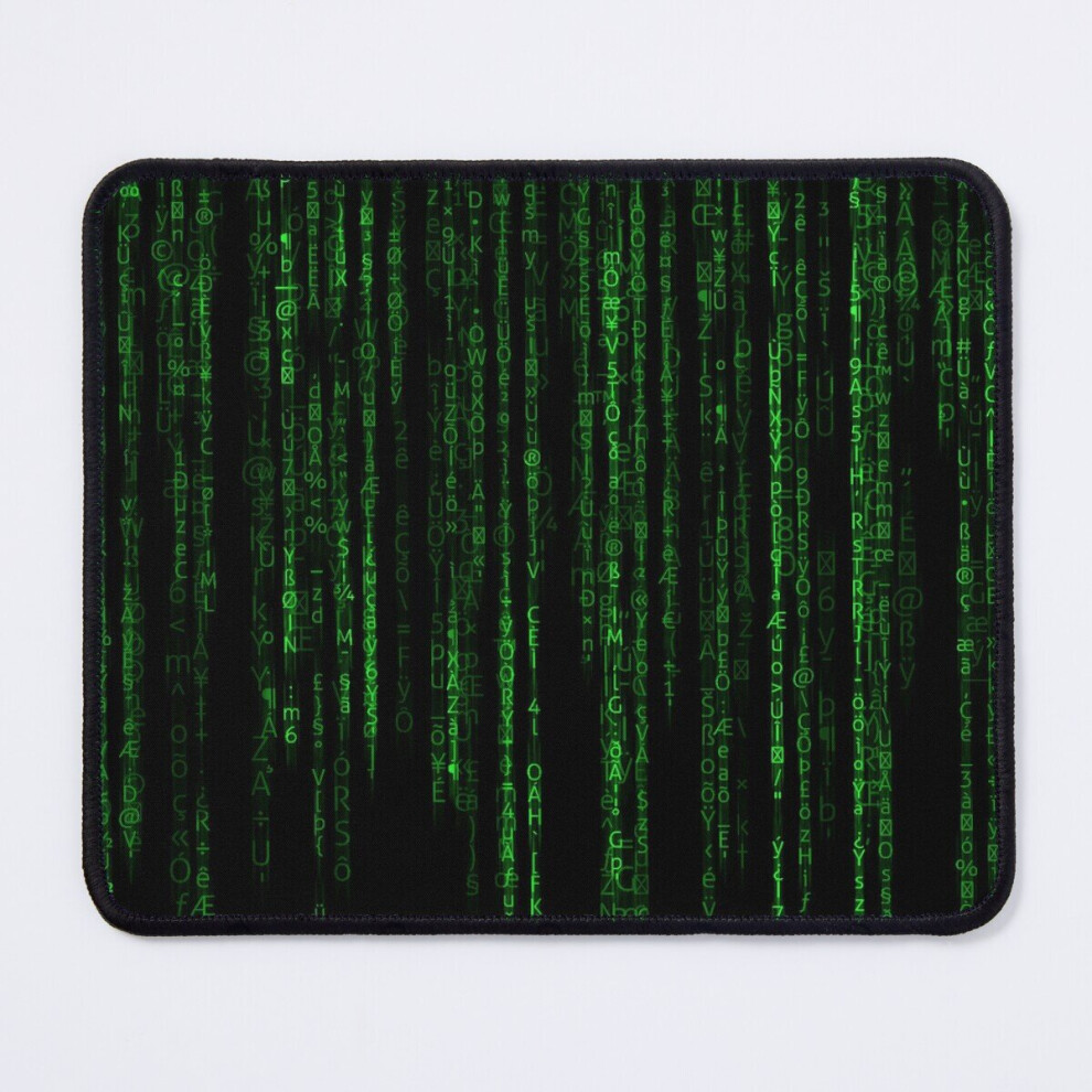 Mouse Pad Matrix Code 11.8 X 9.8 Inch Computer Mat Gaming Office Mousepad 7802738131499