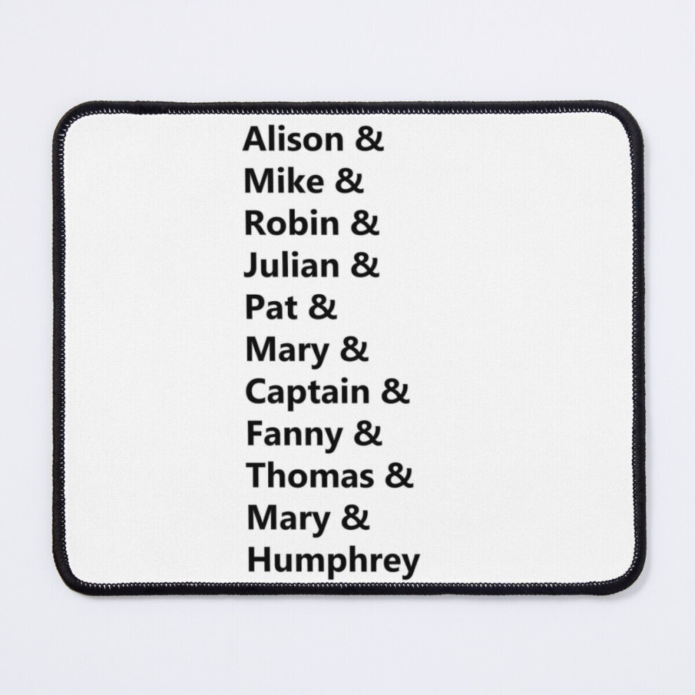 Mouse Pad Bbc Ghosts Characters 11.8 X 9.8 Inch Computer Mat Gaming Office Mousepad 7802738200508