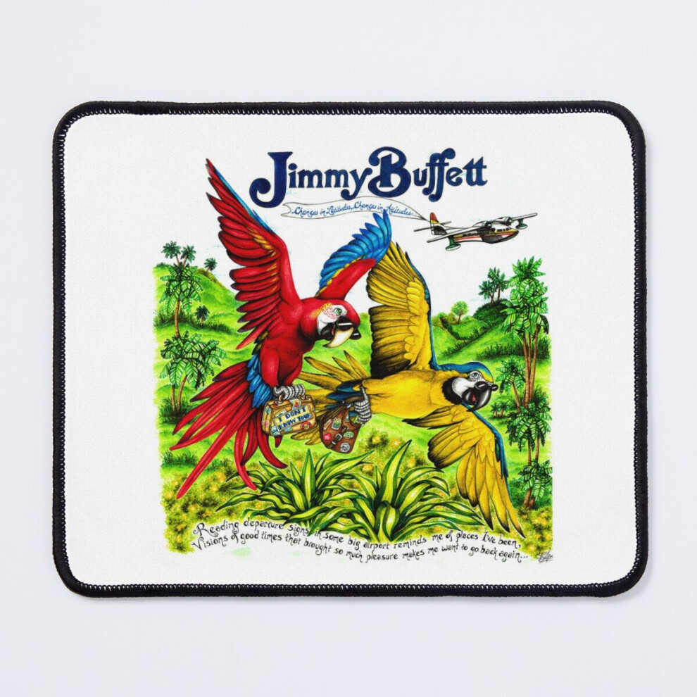Mouse Pad Jimmy Buffet Art 11.8 X 9.8 Inch Computer Mat Gaming Office Mousepad 7802738207231
