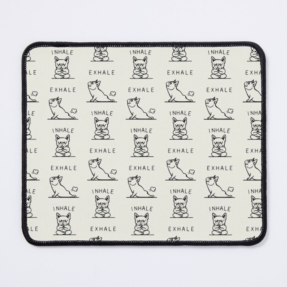 Mouse Pad Inhale Exhale Frenchie 11.8 X 9.8 Inch Computer Mat Gaming Office Mousepad 7802738149821