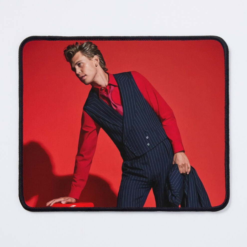 Mouse Pad Austin Butler 11.8 X 9.8 Inch Computer Mat Gaming Office Mousepad Red 7802738195989