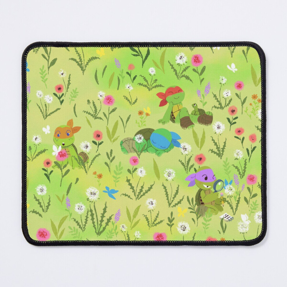 Mouse Pad Flowers And Turtles 11.8 X 9.8 Inch Computer Mat Gaming Office Mousepad 7802738187991