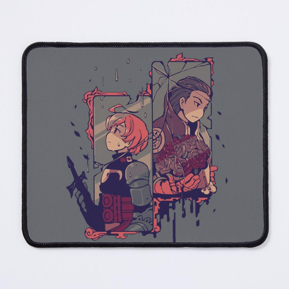 Mouse Pad Final Fantasy Tactics Ramza And Delita 11.8 X 9.8 Inch Computer Mat Gaming Office Mousepad 7802738133967