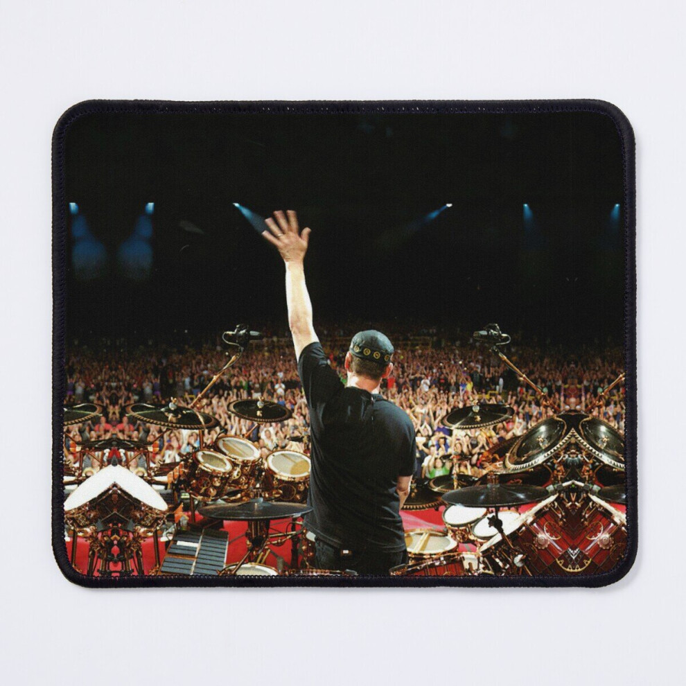 Mouse Pad Exit The Warrior Neil Peart Legendary Rush Band Drummer For Fan Art Canvas 11.8 X 9.8 Inch Computer Mat Gaming Office Mousepad 7802738118926