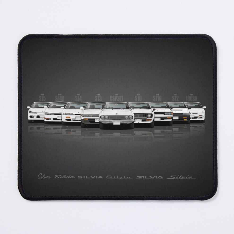 Mouse Pad History Nissan Silvia 11.8 X 9.8 Inch Computer Mat Gaming Office Mousepad 7802738198041