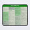 Mouse Pad Excel Shortcuts 11.8 x 9.8 inch Computer Mat Gaming Office Mousepad 1