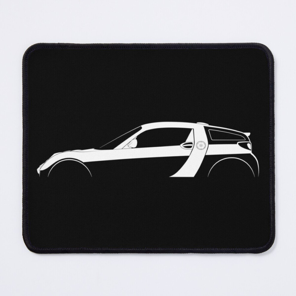 Mouse Pad Smart Roadster Coupe Silhouette 11.8 X 9.8 Inch Computer Mat Gaming Office Mousepad 7802738128956