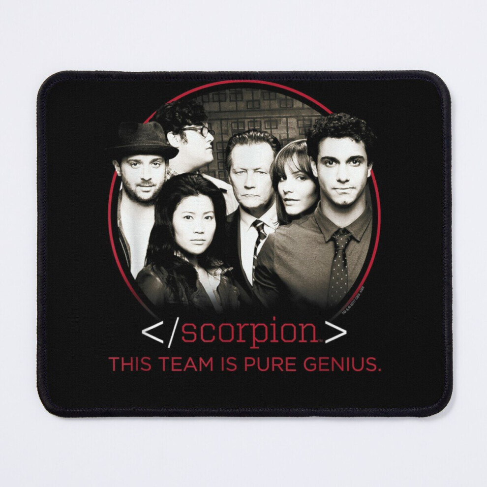 Mouse Pad Scorpion Cast This Team Is Pure Genius 11.8 X 9.8 Inch Computer Mat Gaming Office Mousepad 7802738182040