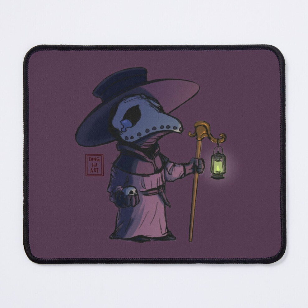 Mouse Pad Cute Sad Plague Doctor 11.8 X 9.8 Inch Computer Mat Gaming Office Mousepad 7802738206937