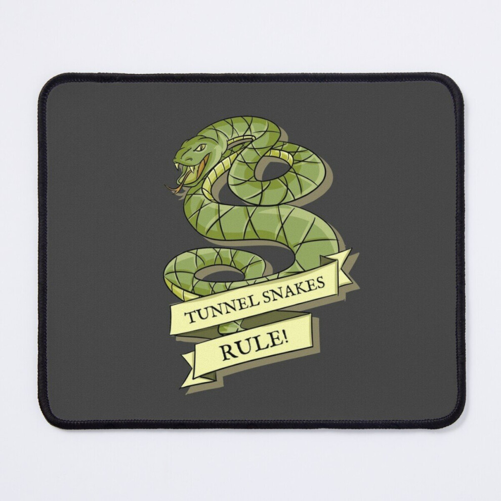 Mouse Pad Tunnel Snakes Rule! 11.8 X 9.8 Inch Computer Mat Gaming Office Mousepad 7802738188202