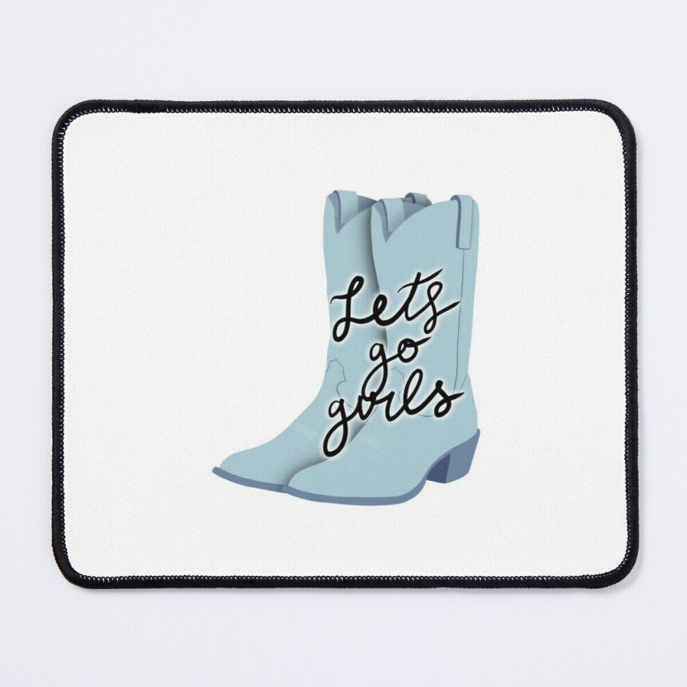 Mouse Pad Copy Of Lets Go Girls 11.8 X 9.8 Inch Computer Mat Gaming Office Mousepad 7802738196375