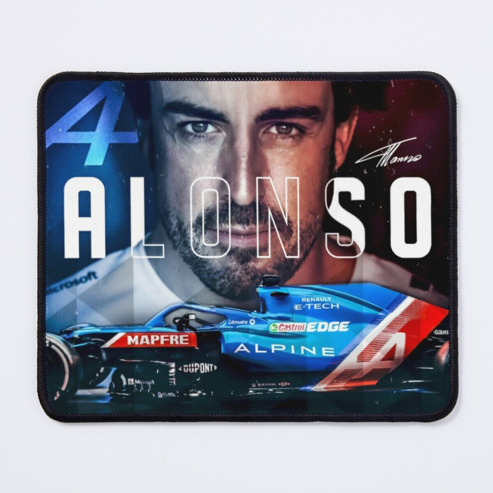 Mouse Pad Fernando Alonso 11.8 X 9.8 Inch Computer Mat Gaming Office Mousepad 7802738126570