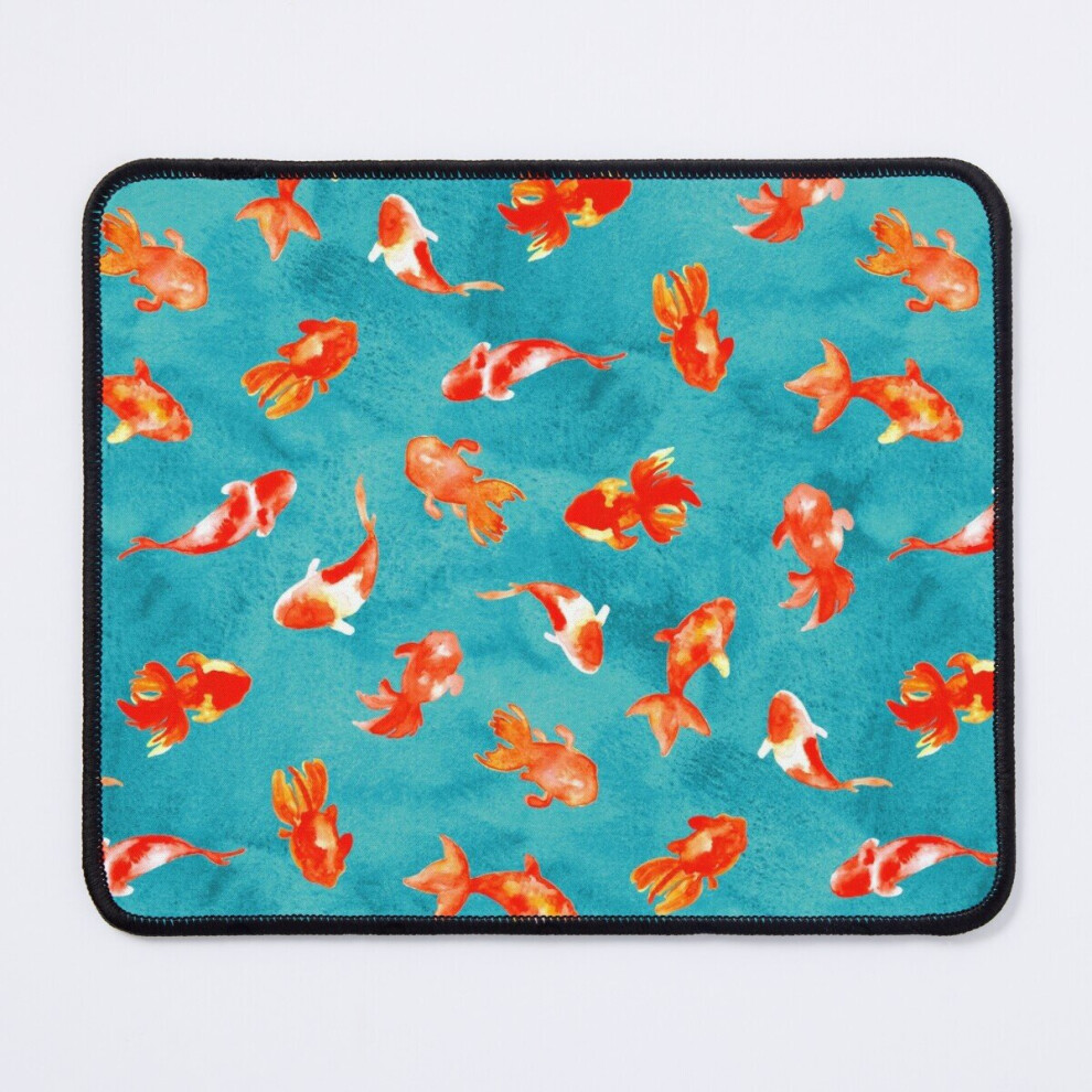 Mouse Pad Watercolor Goldfish Pond 11.8 X 9.8 Inch Computer Mat Gaming Office Mousepad 7802738152371