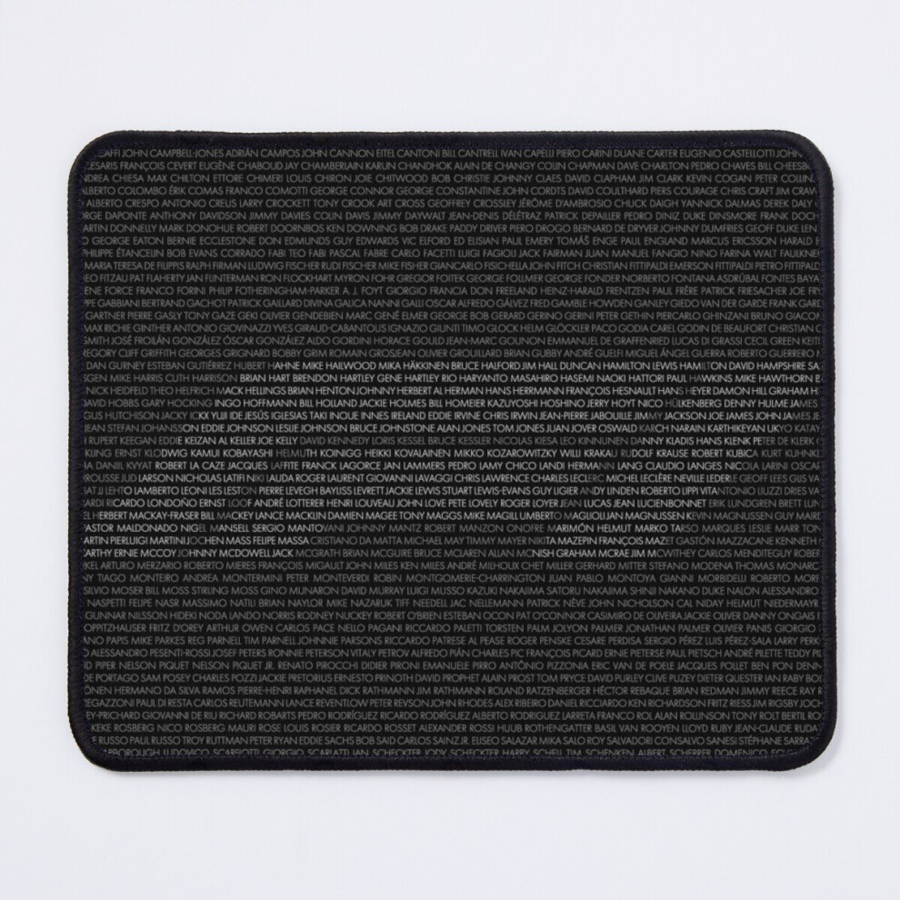 Mouse Pad Formula 1 All Drivers 11.8 X 9.8 Inch Computer Mat Gaming Office Mousepad 7802738112177